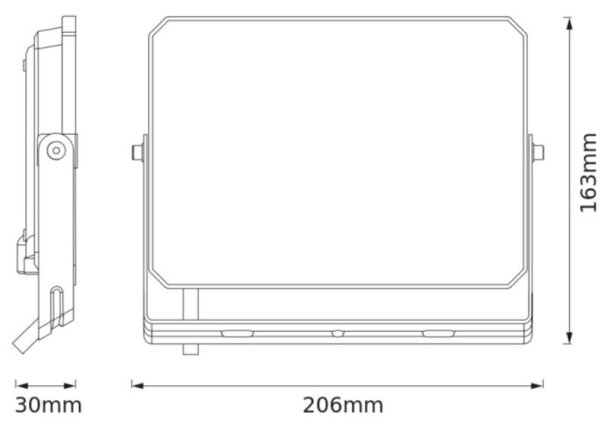 Osram - LED прожектор FLOODLIGHT LED/50W/230V 3000K IP65