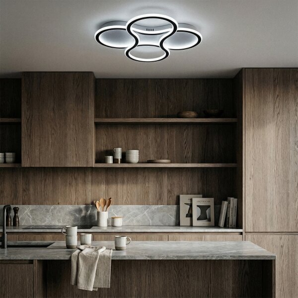 Brilagi - Димируем таванен плафон ORELLI LED/53W/230V 3000-6000K + дистанционно