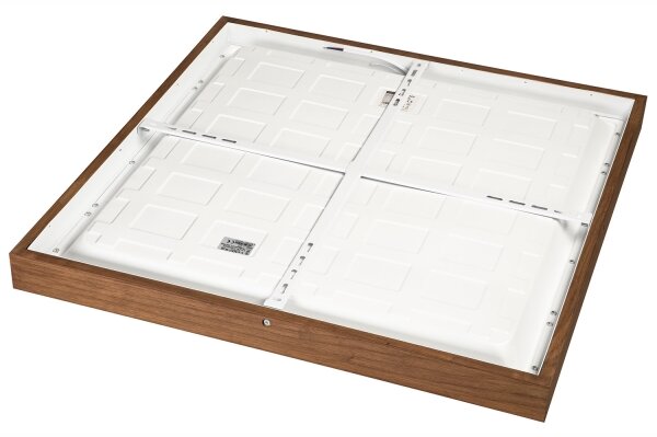 Brilagi - LED осветително тяло за баня WOODY FRAME LED/40W/230V 60x60 IP44 дъб/череша