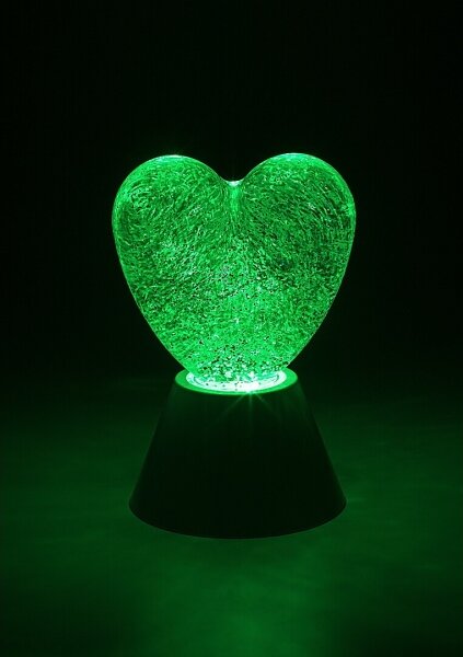 Rabalux 76040 - LED RGB Декоративна лампа SPARKLY LED/0,8W/3xAA сърце