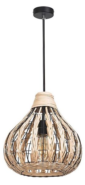 Rabalux 7604 - Полилей на верижка ZAHARA 1xE27/40W/230V ratan