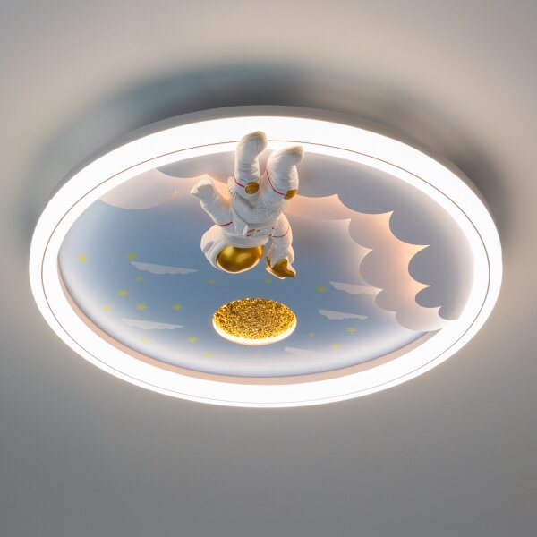 Brilagi - димируемо детско таванно осветително тяло LED/42W/230V 3000/5700K астронавт