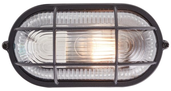 Brilliant - Плафон BOBBI 1xE27/40W/230V черен