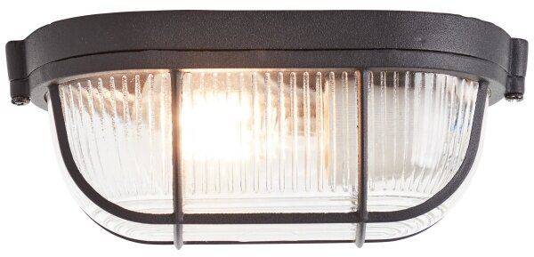 Brilliant - Плафон BOBBI 1xE27/40W/230V черен
