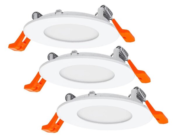 Osram - Комплект от 3 вградени LED осветителни тела SLIM LED/4,5W/230V
