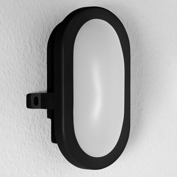 Osram - LED външно стенно осветително тяло BULKHEAD LED/11W/230V IP54 черно
