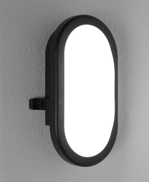 Osram - LED външно стенно осветително тяло BULKHEAD LED/11W/230V IP54 черно