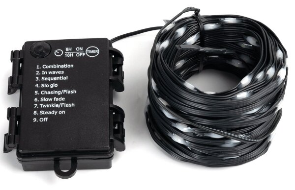 Aigostar LED външен коледен гирлянд 100 LED, 8 функции, 10,3 м, IP44