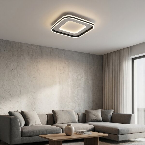 Brilagi - LED димируемо осветително тяло TRIVARO LED/65W/230V 3000-6000K 30x30 cm + дистанционно управление