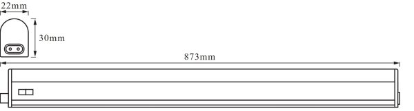 Osram - LED осветително тяло за монтаж под шкаф BATTEN LED/10W/230V 4000K