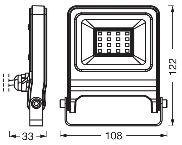 Osram - LED прожектор ENDURA LED/10W/230V 3000K IP65