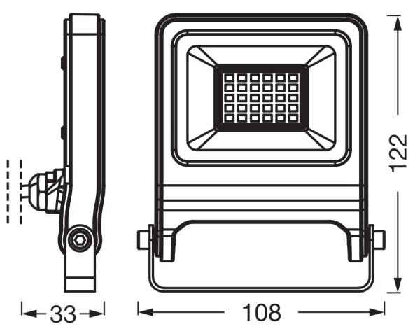 Osram - LED прожектор ENDURA LED/20W/230V 3000K IP65