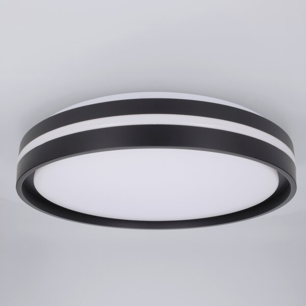 Brilagi - димируемо LED осветително тяло NAOMI LED/48W/230V 3000-6500K диам. 39 cm черно+ДУ