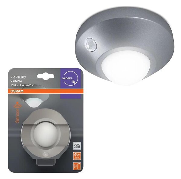 Osram - LED нощна лампа със сензор NIGHTLUX LED/2W/3xAA