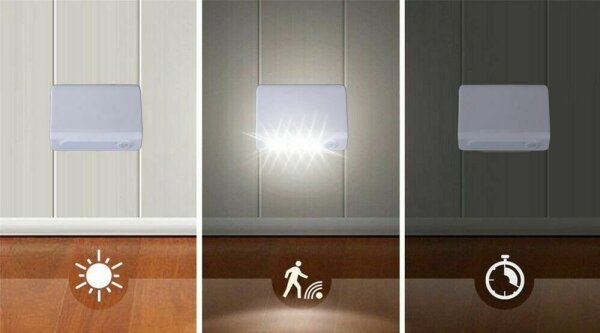Grundig - LED Нощна лампа със сензор LED/3xAAA