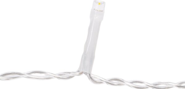 Aigostar - LED външна коледна гирлянда 200xLED/3,6W/230V/8 режима 10x0,4m IP44 топла бяла светлина