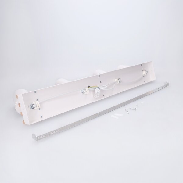 Brilagi - Точково осветително тяло SELE WOOD ACOUSTIC 4xGU10/30W/230V бяло/дърво