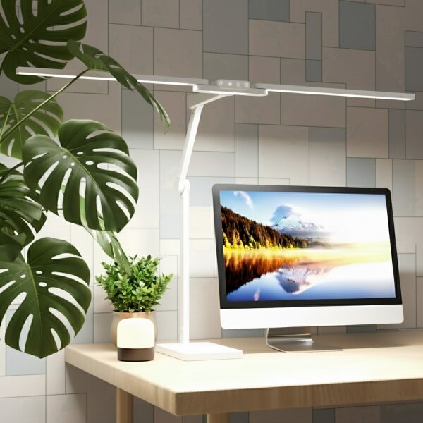 Brilagi-LED Димируема сензорна настолна лампа VARIO LED/24W/230V 3000-6500K бяла