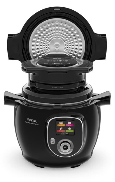 Черен фритюрник с горещ въздух Cook4Me EY150830 – Tefal