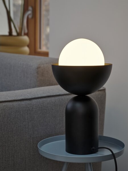 Osram - Настолна лампа DECOR BOWL 1xE14/25W/230V черна
