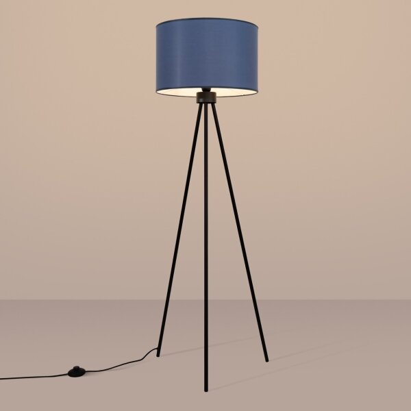 Sollux SL.1855 - Подова лампа NEVIA 1xE27/15W/230V синя