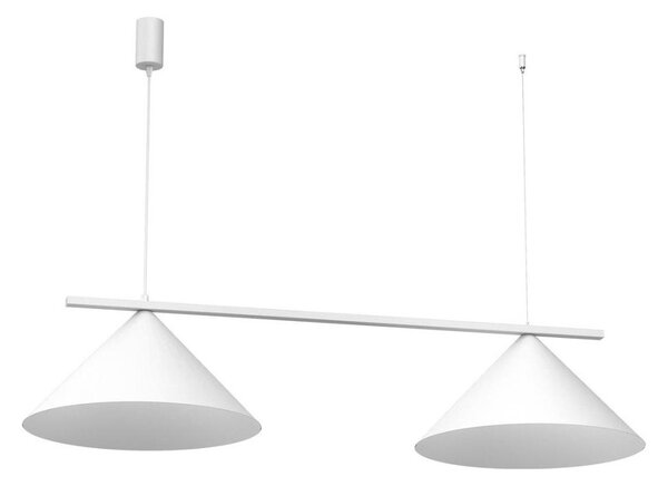 Полилей на кабел CAPITAL 2xGX53/15W/230V бял