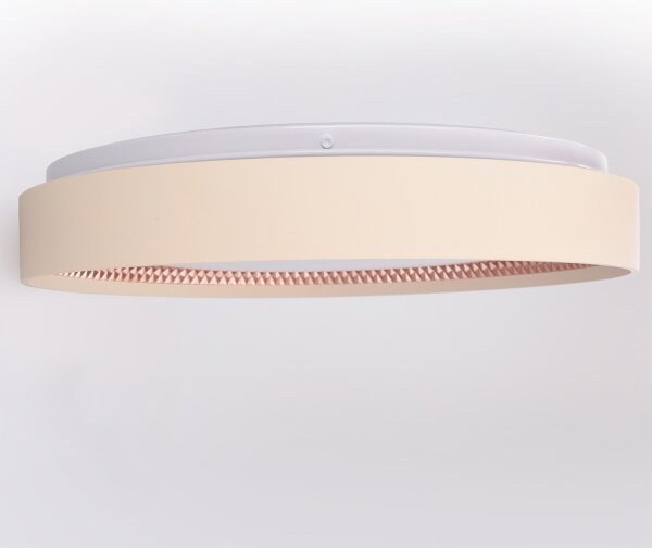 Brilagi - LED димируемо таванно осветително тяло WALDO LED/48W/230V Ø 40 см бежово/златисто + дистанционно управление
