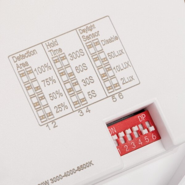 Kanlux 26988 - LED плафон VARSO с сензор, 22/30 W, 230 V, 3000/4000/6500 K, Ø 33 см, IP54