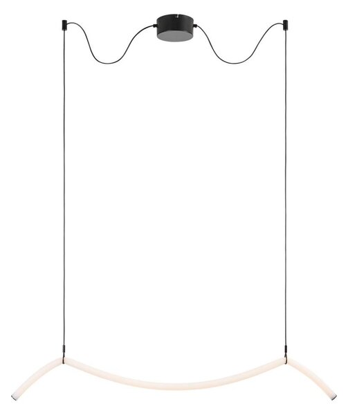 Markslöjd 108873 - Димируема висяща лампа на кабел MELT, LED/13W/230V, черна