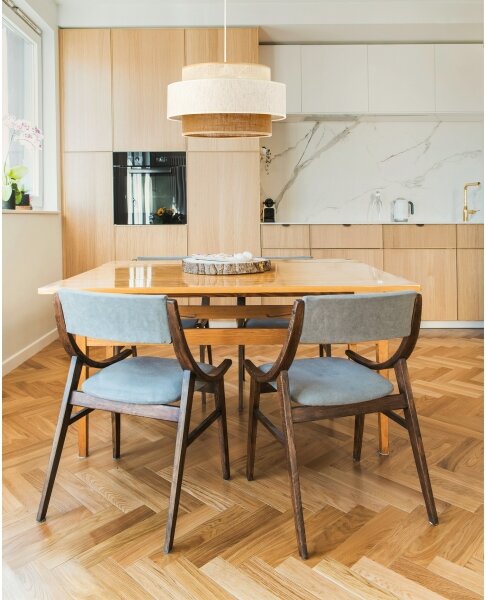 Полилей на кабел BOHO 1xE27/60W/230V, диаметър 40 см, бял/юта