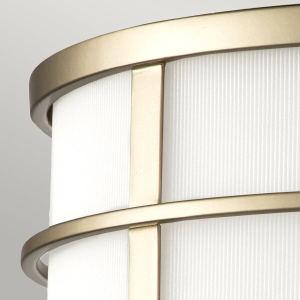 Feiss FE-FUSION-F-PNBR - Таванно осветително тяло FUSION 3xE27/40W/230V Ø 34,3 см златисто