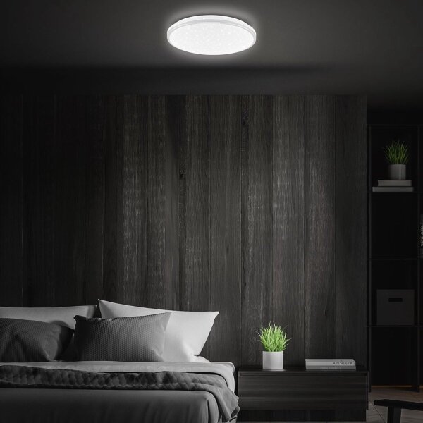 Brilo 3823-014 - LED таванно осветително тяло SILIN LED/16W/230V Ø 33 см