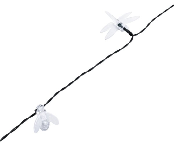 Aigostar - LED соларен декоративен гирлянд 50xLED/8 функции 10m 800mAh IP65 студено бяло