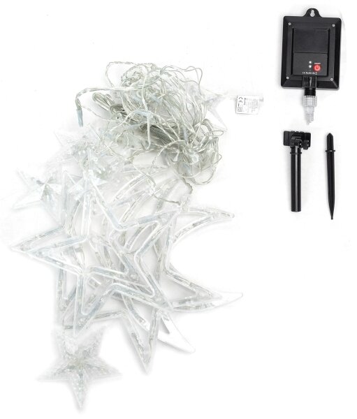 Aigostar - LED RGBY соларен гирлянд 120 LED / 8 режима, 3 x 0,6 m, 500 mAh, IP65