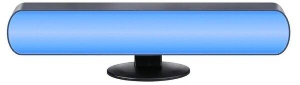 Grundig - настолна LED RGBW лампа с регулируема яркост LED/0,7W/5V черна + дистанционно управление