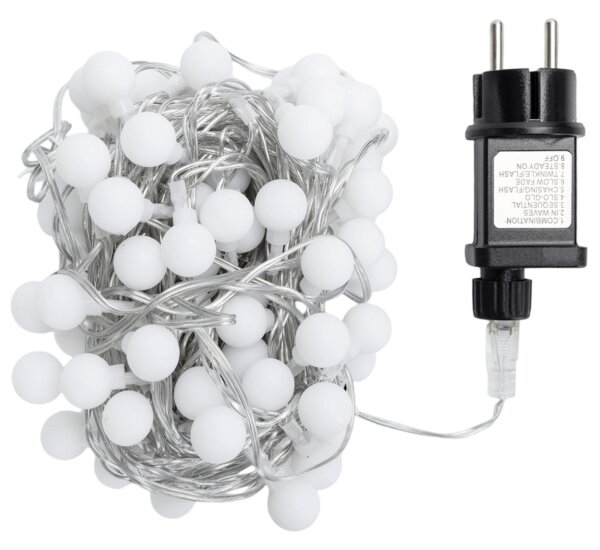 Aigostar - LED външен декоративен гирлянд 100xLED/3,6W/230V/8 функции 10m IP44 топло бяло