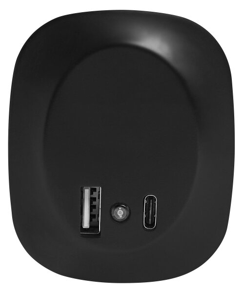Osram - LED нощна лампа за контакт със сензор и USB LUNETTA LED/12,5W/230V