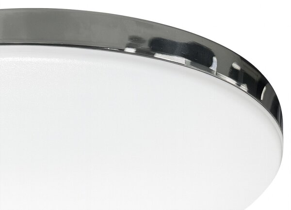 LED таванно осветително тяло MAYA LED/10W/230V Ø 26 см лъскав хром