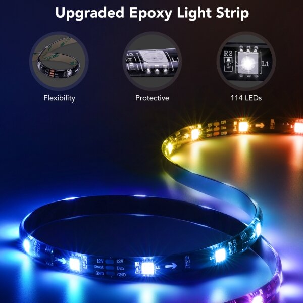 Govee - TV 40-50" SMART LED подсветка RGBIC Wi-Fi