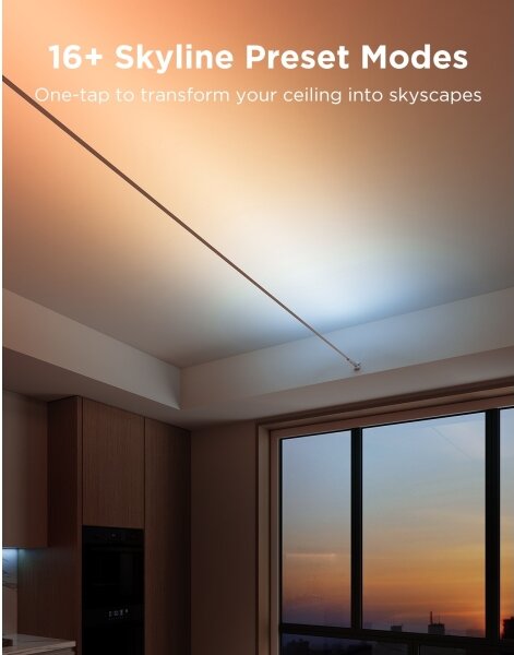 Govee - LED RGBICWW Подвесна LED лента LED/36W/24V 4m Skyline Matter Wi-Fi