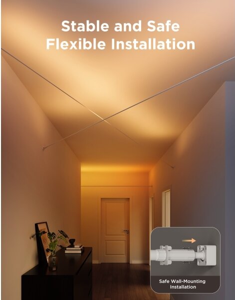 Govee - LED RGBICWW Подвесна LED лента LED/36W/24V 4m Skyline Matter Wi-Fi