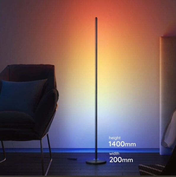Govee - LED RGBW Димируема подова лампа LITE MATTER LED/24W/230V Wi-Fi