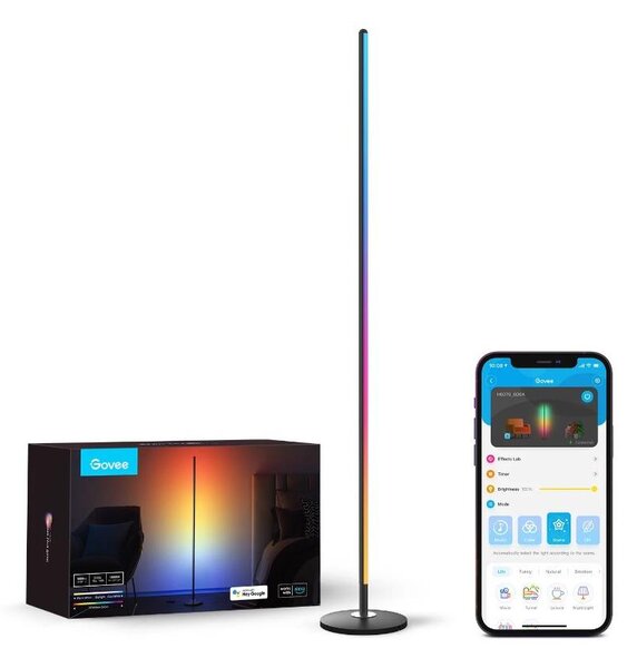 Govee - LED RGBW Димируема подова лампа LITE MATTER LED/24W/230V Wi-Fi