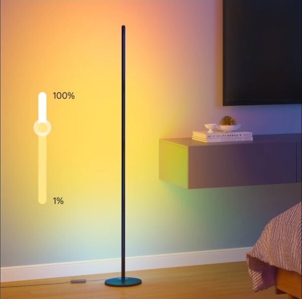 Govee - LED RGBW Димируема подова лампа LITE MATTER LED/24W/230V Wi-Fi