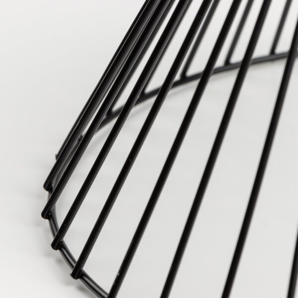 Brilagi - LED таванен полилей CERIA WIRE 1xE27/40W/230V Ø 30 см черен/дъб
