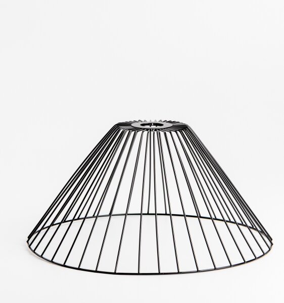 Brilagi - LED полилей за повърхностен монтаж CERIA WIRE 1xE27/40W/230V Ø 45 см черен/дъб