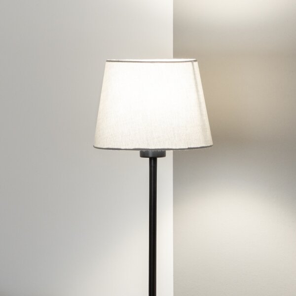 Brilagi - LED подова лампа CERIA 1xE27/40W/230V Ø 20,5 см сива/черна