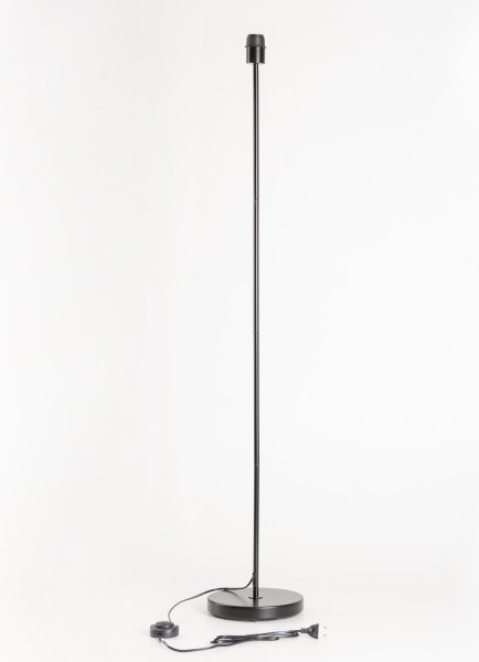 Brilagi - LED подова лампа CERIA 1xE27/40W/230V Ø 45 см бяла/черна