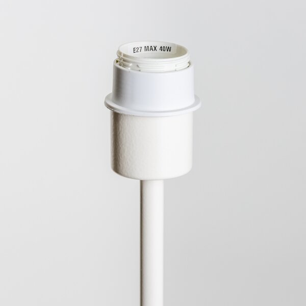 Brilagi - LED подова лампа CERIA 1xE27/40W/230V Ø 45 см черна/бяла