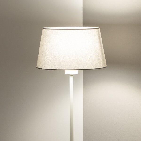 Brilagi - LED подова лампа CERIA 1xE27/40W/230V Ø 25 cm сива/бяла
